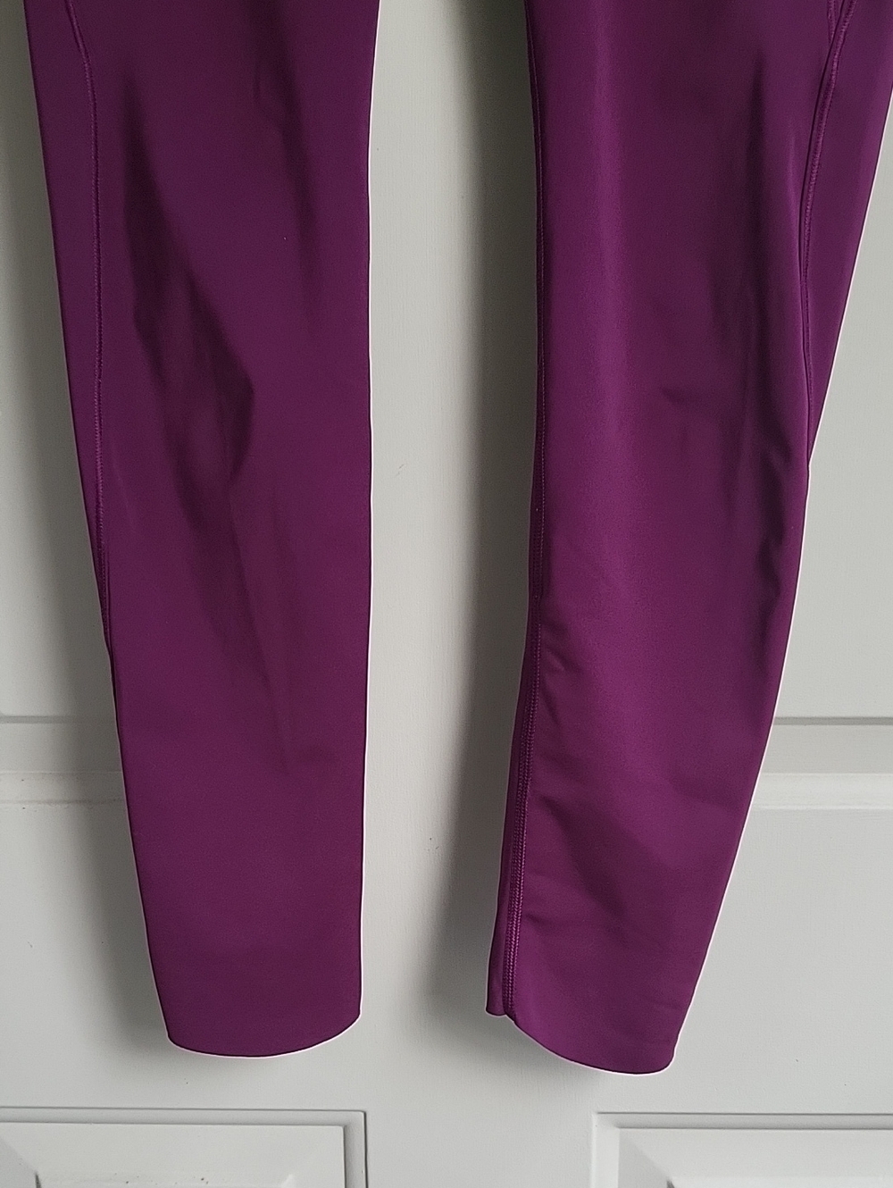 Athleta Salutation Stash Deep Plum High Rise 7/8 Leggings Small - Picture 6 of 15